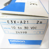 Japan (A)Unused,E3X-A21 2m 10 to 30 VDC  ファイバアンプ ボリウムタイプ ,Fiber Optic Sensor Amplifier,OMRON