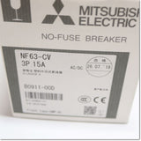 Japan (A)Unused,NF63-CV,3P 15A  ノーヒューズ遮断器 二種耐熱形 ,MCCB 3 Poles,MITSUBISHI
