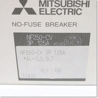 Japan (A)Unused,NF250-CV,3P 125A AL-1LS SLT  ノーヒューズ遮断器 警報スイッチ付き ,MCCB 3 Poles,MITSUBISHI