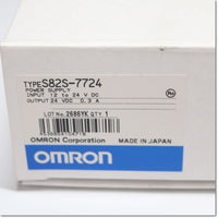 Japan (A)Unused,S82S-7724  スイッチング・パワーサプライ IN:DC12-24V OUT:DC24V0.3A ,DC24V Output,OMRON