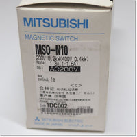 Japan (A)Unused,MSO-N10,AC200V 1-1.6A 1a 電磁開閉器 ,Irreversible Type Electromagnetic Switch,MITSUBISHI 