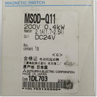 Japan (A)Unused,MSOD-Q11,DC24V 1.7-2.5A 1a  電磁開閉器 ,Irreversible Type Electromagnetic Switch,MITSUBISHI