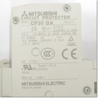 Japan (A)Unused,CP30-BA,1P 1-MD 2A  サーキットプロテクタ 中速形イナーシャルディレイ付き ,Circuit Protector 1-Pole,MITSUBISHI