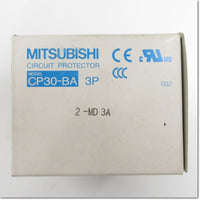 Japan (A)Unused,CP30-BA 3P 2-MD 3A  サーキットプロテクタ 中速形イナーシャルディレイ付 補助スイッチ付き ,Circuit Protector 3-Pole,MITSUBISHI
