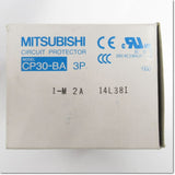 Japan (A)Unused,CP30-BA,3P 1-M 2A circuit protector 3-Pole,MITSUBISHI 