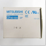 Japan (A)Unused,CP30-BA 3P 2-M 1A circuit protector 3-Pole,MITSUBISHI 