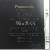 Japan (A)Unused,TH242U AC200V　 アワーメーター ,Timer,Panasonic