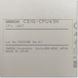 Japan (A)Unused,CS1G-CPU43H  CPUユニット Ver4.1 ,CPU Module,OMRON