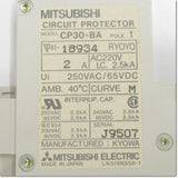 Japan (A)Unused,CP30-BA,1P 1-M 2A  サーキットプロテクタ ,Circuit Protector 1-Pole,MITSUBISHI
