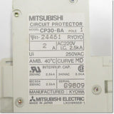 Japan (A)Unused,CP30-BA,1P 1-MD 2A  サーキットプロテクタ 中速形イナーシャルディレイ付 ,Circuit Protector 1-Pole,MITSUBISHI