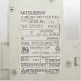 Japan (A)Unused,CP30-BA,1P 1-MD 2A Japanese circuit protector ,Circuit Protector 1-Pole,MITSUBISHI 