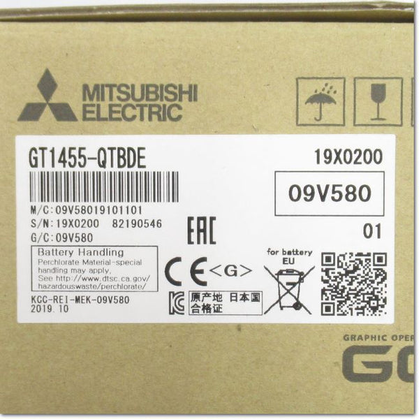 Japan (A)Unused,GT1455-QTBDE GOT本体 5.7型 TFTカラー液晶 メモリ9MB DC24V  Ethernetインタフェース内蔵 ,อะไหล่เครื่องจักร,Machine Parts,มือสอง,Secondhand – 