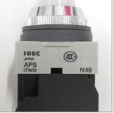 Japan (A)Unused,APS116DNW　φ30 パイロットライト丸形 LED照光 AC100V ,Indicator <Lamp>,IDEC