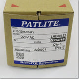 LHE-220AFB-RY  φ70 LED薄型中型積層信号灯 AC220V ,Laminated Signal Lamp <Signal Tower>,PATLITE - Thai.FAkiki.com