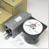 Japan (A)Unused,LS-110NAV 600V 0-600V DRCT BR　交流電圧計 ダイレクト計器 赤針付