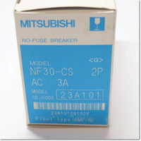 Japan (A)Unused,NF30-CS 2P 3A MCCB 2-Pole,MITSUBISHI 
