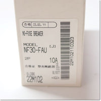 Japan (A)Unused,NF30-FAU,2P Japan (A)Unused,MCCB 2-Pole,MITSUBISHI 