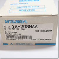 Japan (A)Unused,YS-208NAA 5A 0-50-150A 50/5A B　交流電流計 3倍延長 ,Ammeter,MITSUBISHI