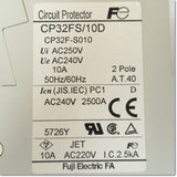 Japan (A)Unused,CP32FS 2P 10A D  サーキットプロテクタ イナーシャルディレイ付 ,Circuit Protector 2-Pole,Fuji