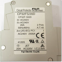 Japan (A)Unused,CP32FS 2P 20A D circuit protector 2-Pole,Fuji 