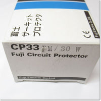 Japan (A)Unused,CP33FM 3P 30A W  サーキットプロテクタ 補助スイッチ付き ,Circuit Protector 3-Pole,Fuji