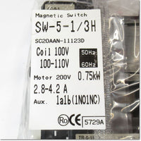 Japan (A)Unused,SW-5-1/3H AC100V 1a1b 2.8-4.2A  電磁開閉器 ,Irreversible Type Electromagnetic Switch,Fuji