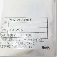 Japan (A)Unused,NJW-242-PM13　防水中型コネクタ φ24  オス 2極 ,Connector,Other