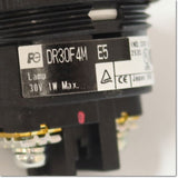 Japan (A)Unused,DR30F4M-E5G　φ30 表示灯 平形 AC/DC24V ,Indicator <Lamp>,Fuji
