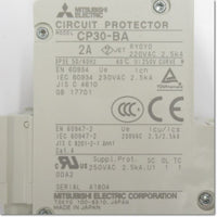 Japan (A)Unused,CP30-BA,3P 1-M  2A サーキットプロテクタ ,Circuit Protector 3-Pole,MITSUBISHI