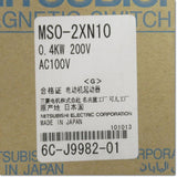 Japan (A)Unused,MSO-2XN10 AC100V 1.7-2.5A 1a×2 Switch,Reversible Type Electromagnetic Switch,MITSUBISHI 