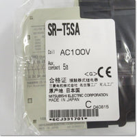 Japan (A)Unused,SR-T5SA 電磁継電器 AC100V 5a ,Electromagnetic Relay<auxiliary relay> ,MITSUBISHI </auxiliary>