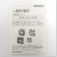 Japan (A)Unused,R87T-A1A15HP AC軸流ファン AC100V ,Fan / Louvers,OMRON 