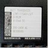 LTWT-115A0-L3/T  電力トランスデューサ 三相3線式 端子カバー付き ,Signal Converter,M-SYSTEM - Thai.FAkiki.com