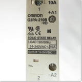 Japan (A)Unused,G3PA-210B-VD DC5-24V  パワー・ソリッドステート・リレー ,Solid-State Relay / Contactor,OMRON