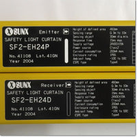 Japan (A)Unused,SF2-EH24  堅牢型ライトカーテン PNP相当出力タイプ ,Safety Light Curtain,SUNX