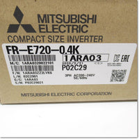 Japan (A)Unused,FR-E720-0.4K  インバータ 三相200V ,MITSUBISHI,MITSUBISHI