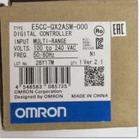 Japan (A)Unused,E5CC-QX2ASM-000 Japanese and Japanese products AC100-240V 48×48mm ver2.1 ,Temperature Regulator (OMRON),OMRON 