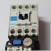 Japan (A)Unused,MSO-N10CX AC200V 0.55-0.85A 1a　電磁開閉器 ,Irreversible Type Electromagnetic Switch,MITSUBISHI