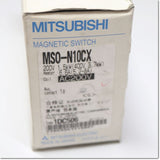 Japan (A)Unused,MSO-N10CX AC200V 5.2-8A 1a Electrical Switch,Irreversible Type Electromagnetic Switch,MITSUBISHI 