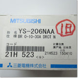 Japan (A)Unused,YS-206NAA 10A 0-10-30A DRCT BR  交流電流計 ダイレクト計器 3倍延長 赤針付き ,Ammeter,MITSUBISHI