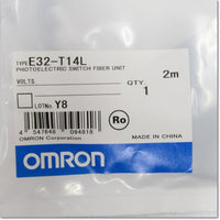 Japan (A)Unused,E32-T14L fiber optic sensor module,OMRON 