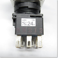 Japan (A)Unused,LB8GL-M1T24S  フラッシュシルエット 照光押ボタンスイッチ 長角形 2c AC/DC24V ,Illuminated Push Button Switch,IDEC