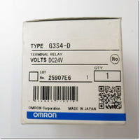 Japan (A)Unused,G3S4-D,DC24V　小型4点出力用ターミナルSSR ,Solid-State Relay / Contactor,OMRON