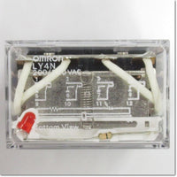 Japan (A)Unused,LY4N,AC200V バイパワーリレー ,Power Relay<ly> ,OMRON </ly>