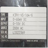 K3FK-VS-164-G　直流入力変換器 AC200V ,Signal Converter,OMRON - Thai.FAkiki.com