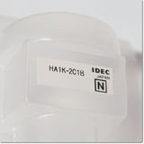Japan (A)Unused,HA1K-2C1B  φ16 鍵付きセレクタスイッチ 丸形 90° 1c 2ノッチ 左抜け ,Selector Switch,IDEC