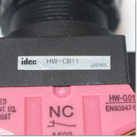 Japan (A)Unused,HW1B-X411R φ22 Japanese equipment,Emergency Stop Switch,IDEC 