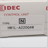 Japan (A)Unused,HW1L-A220Q4W φ22 automatic switch AC/DC24V 2a ,Illuminated Push Button Switch,IDEC 