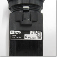 Japan (A)Unused,DR30F4M-H5G φ30 表示灯 角フレーム 平形 AC100V ,Indicator<lamp> ,Fuji </lamp>