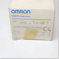 Japan (A)Unused,A16L-JWM-24D-1　φ16 照光押ボタンスイッチ AC/DC24V 1c 5個セット ,Illuminated Push Button Switch,OMRON